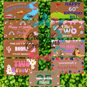 Bundle 1 EDITABLE Banner Templates
