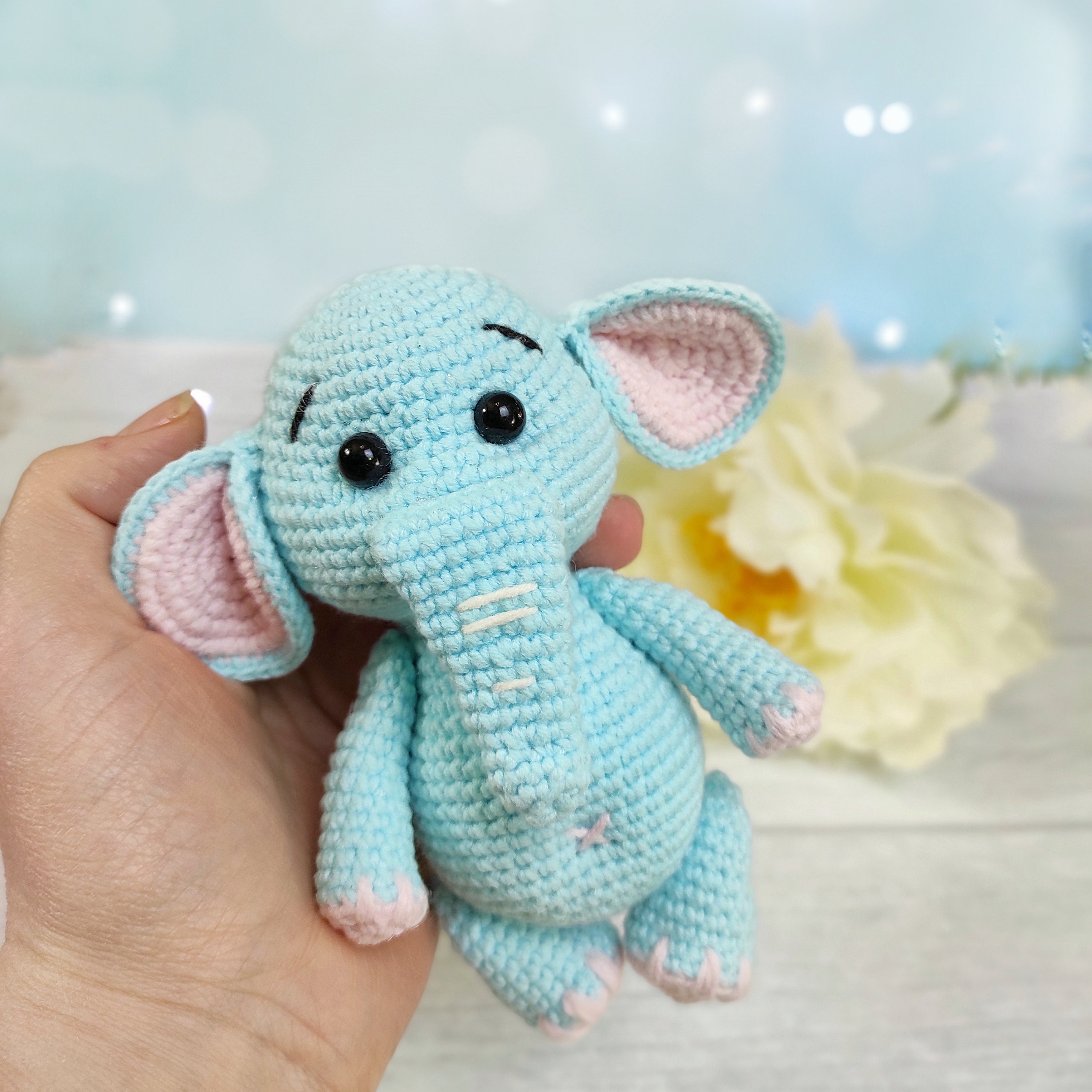 Crochet Elephant PATTERN Amigurumi Elephant Pattern Pdf | Etsy