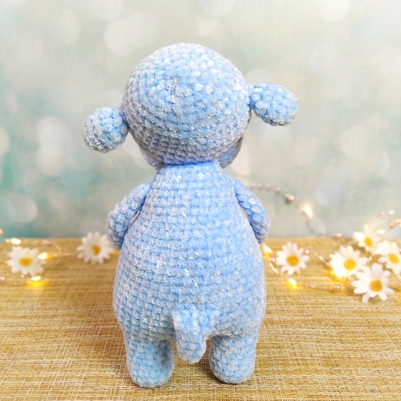 Blue hippo stuffed animal perfect gift nursery decor | Etsy