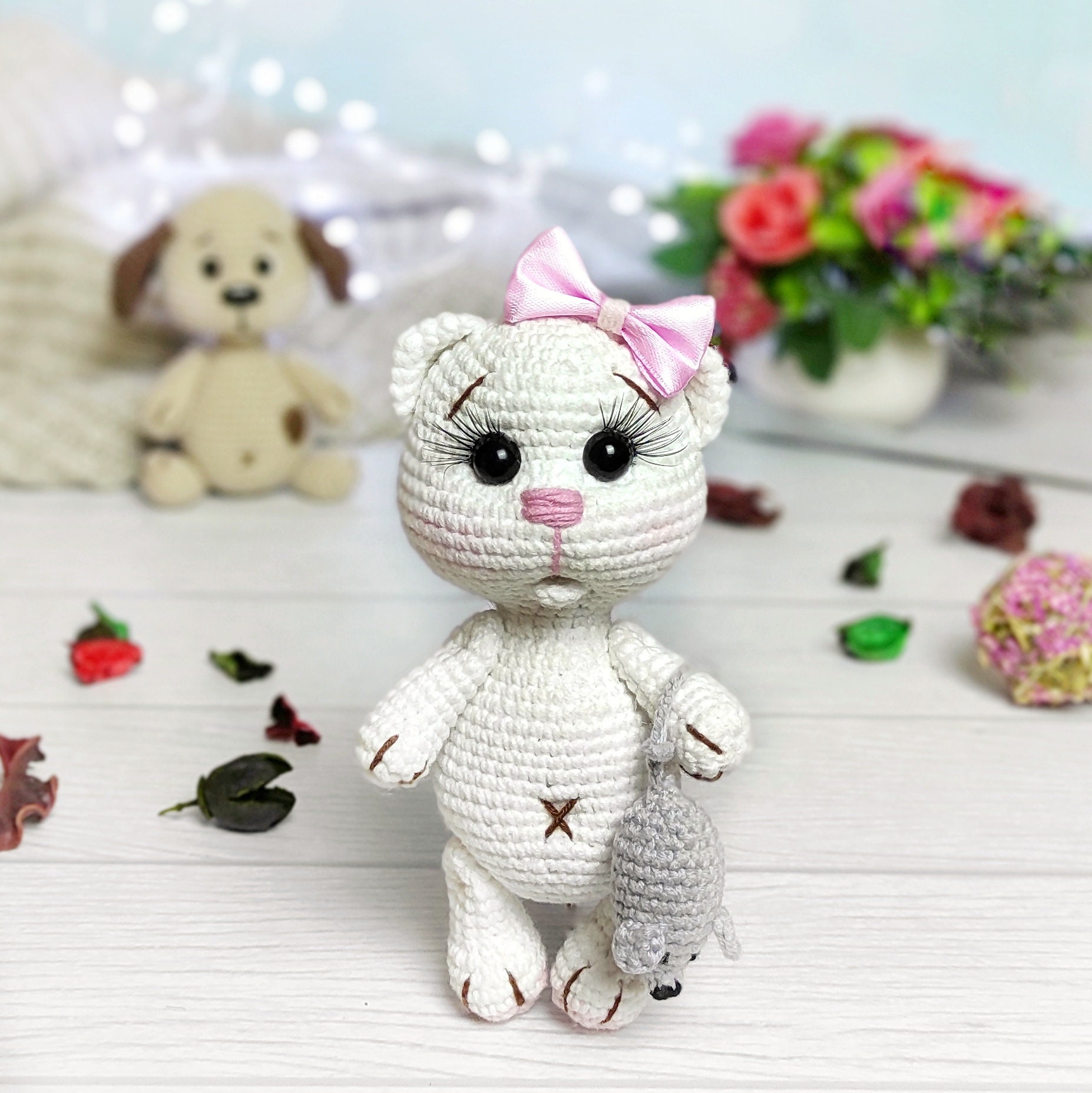 Crochet Pets Pattern amigurumi Pets SET 4 in 1 Etsy