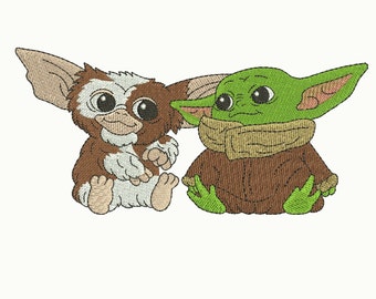 Yoda Embroidery Etsy