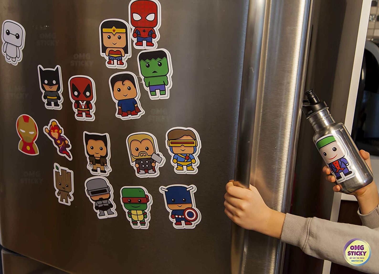 40pack Premium Superhero Vinyl Stickers Parties Loot Bags Etsy