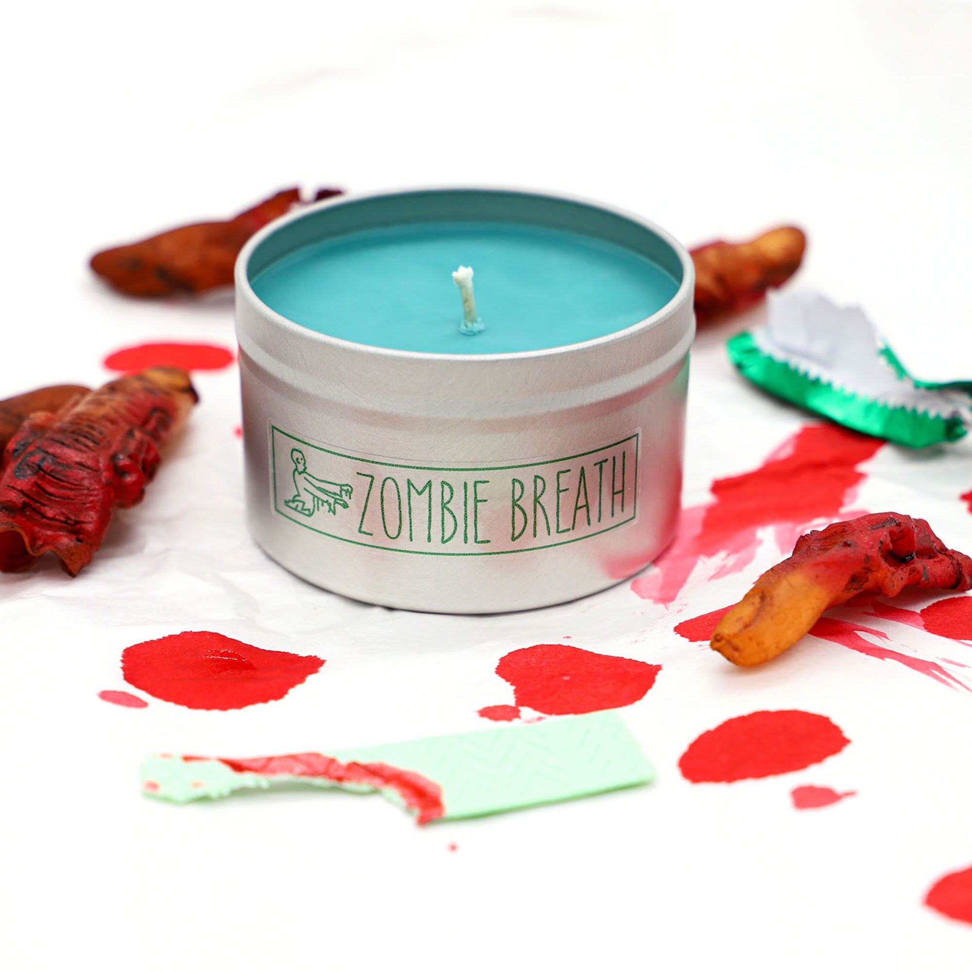 Zombie Breath 8 Oz Candle 100 Percent Soy Candles Handmade Etsy