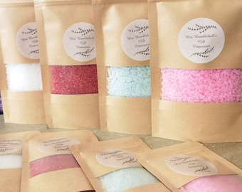 Simmering Granules Crystals Wax Melts Sizzlers Warmers Oil Burner Highly Strong Scented Fragrance Natural Salts Resealable Eco Gift Bag