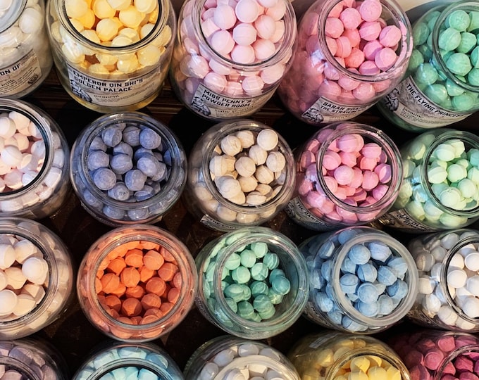 Mini Bath Marbles Chill Pills Fizzers Bombs Fragrance Gift Party Wedding Favours Gift Set Fruit Fresh Sweet Manicure Pedicure Christmas Kids