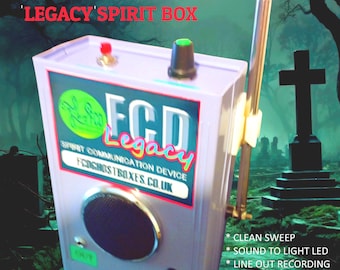 FCD Legacy Spirit Communication Device Ghost Box spirit box with clean sweep and echo affect.
