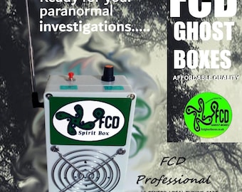 Spirit Box FCD Professional, clean sweep with Reverb and adjustable rate.