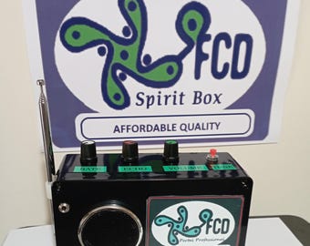 FCD Portal Pro spirit box and Portal all in one, with Reverb echo affect and adjustable clean sweep.