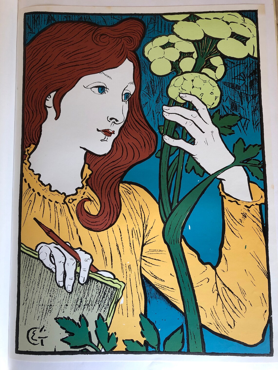 Siegfried Wichmann POSTERS 1900 Vintage European Art Book 1971 image 1