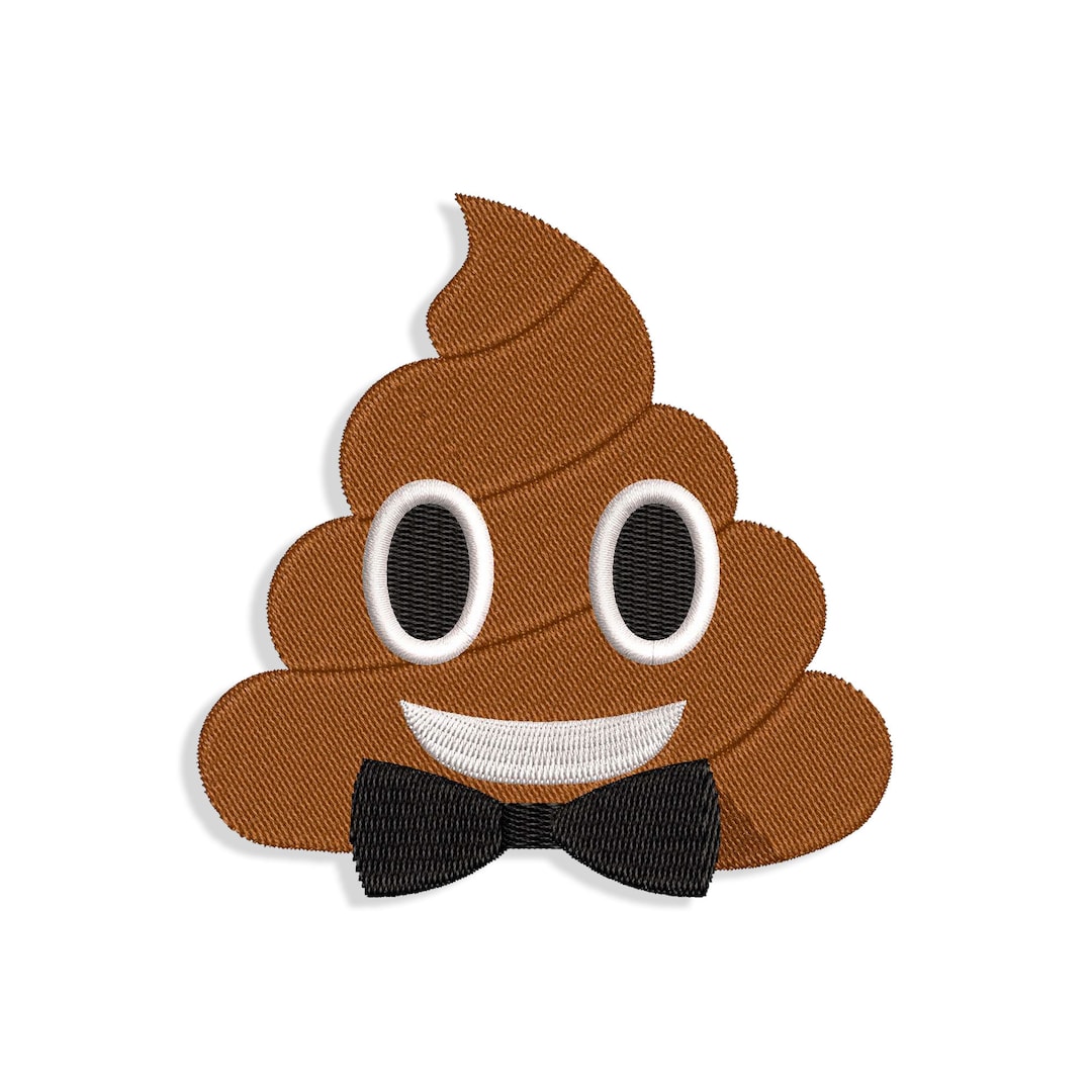 Poop Embroidery Design Files. Formats Pes Csd Dst Exp Hus Etsy