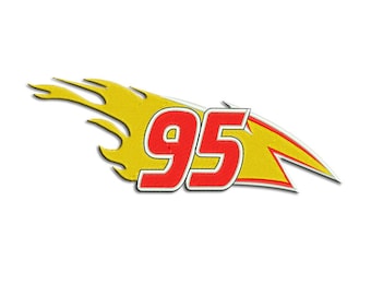 Lightning Mcqueen Lightning Bolt Decal