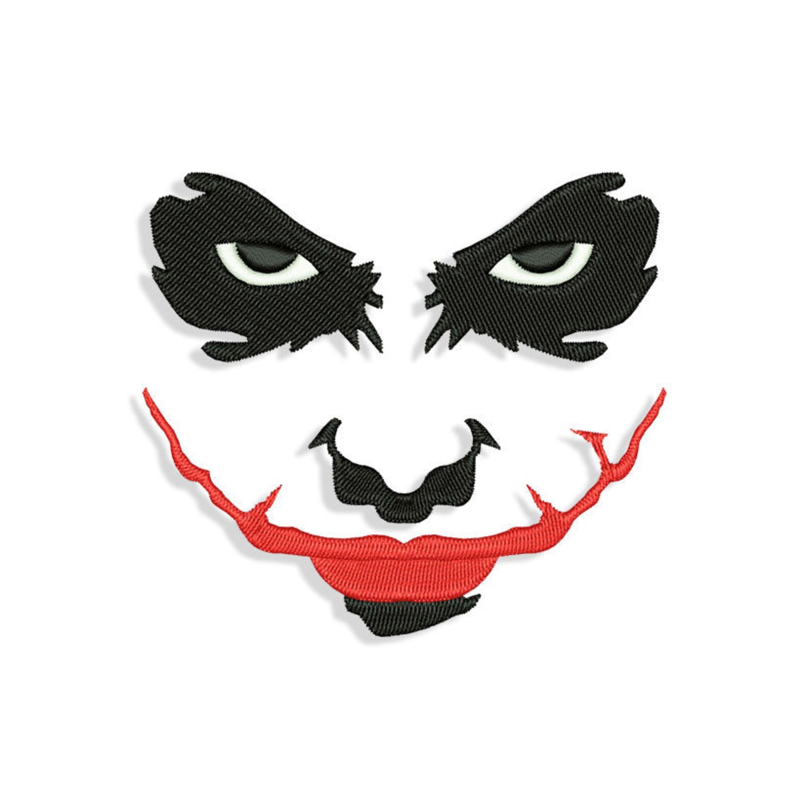Joker Embroidery Design Files Etsy UK