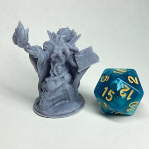 Tabletop/Dnd Mind Flayer/Illithid Wizard Mini