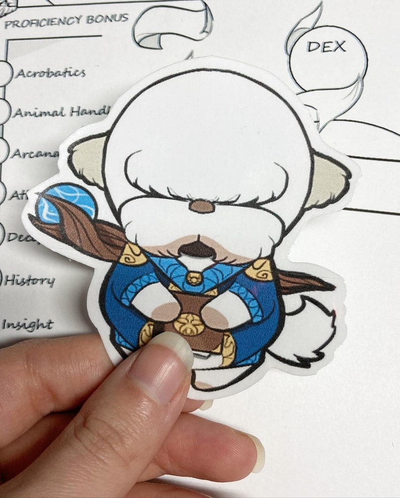 Dungeons and Dragons Class Stickers - Pet Edition - Etsy Canada