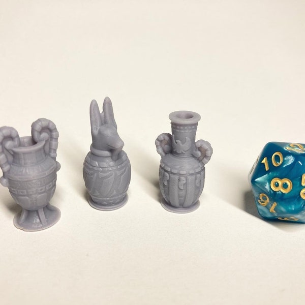 Tabletop/Dnd Ancient Egyptian Vase/Urn Minis