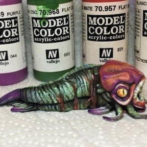 Tabletop/Dnd Fish Monster Larva Miniature