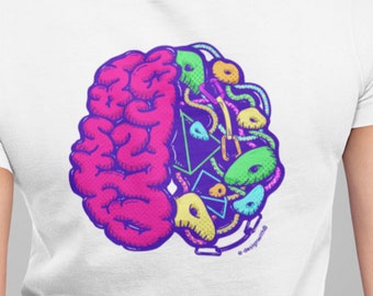 Climber's Brain Unisex Short Sleeve T-shirt | Rock Climbing | Bouldering