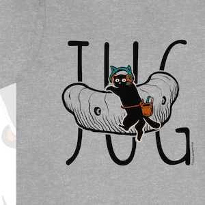 My Cat and the JUG Climbing Holds Unisex Jersey Short Sleeve Tee