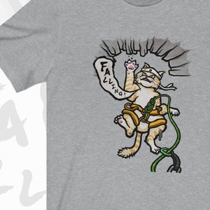 Sport Climbing Cat Unisex Jersey Short Sleeve Tee | Rock Climbing