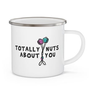 Totalmente loco por ti Esmalte Camping Mug / Escalada en roca