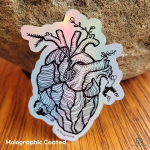 Heart of Climbing Kiss-cut Glossy Coated Sticker