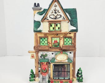 Vintage 2005~Santa's Workbench Victorian Christmas Cooper's Toys~Jo-Ann Stores w/Box