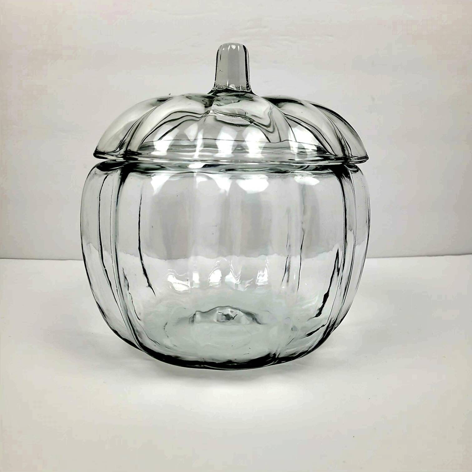 Anchor Glass Pumpkin Candy Jar 