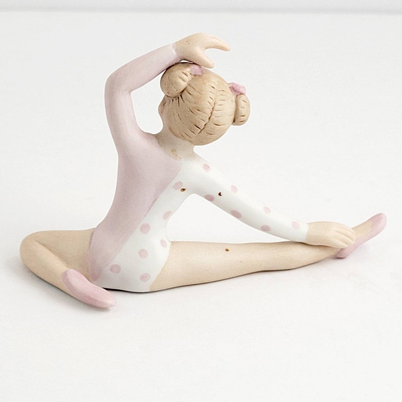 Vintage 1990lefton 07531 Gymnast Tumbler Acrobat Girl Etsy