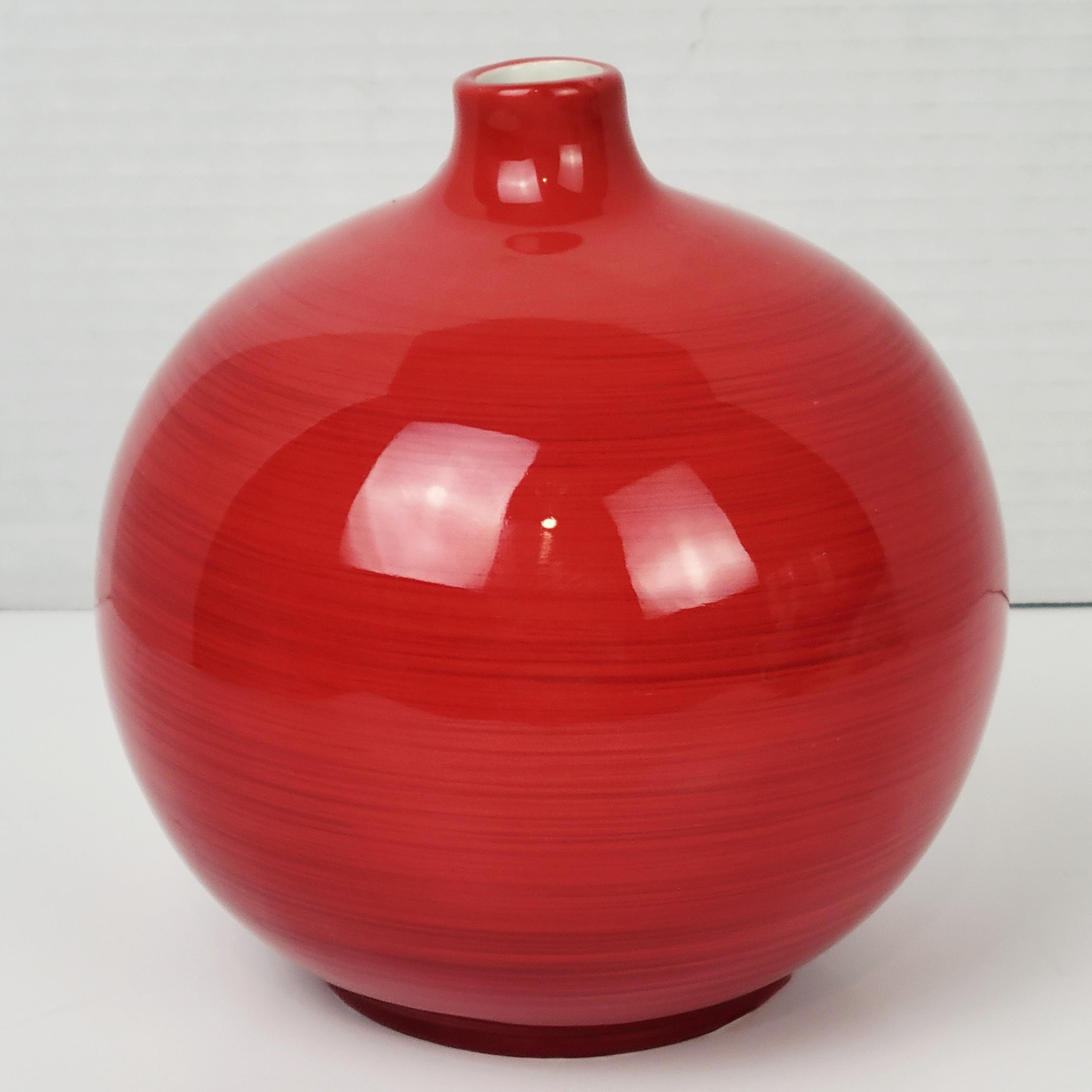 Fitz and Floyd 260457~Small Urn Bud Vase Ceramic Decor 6"