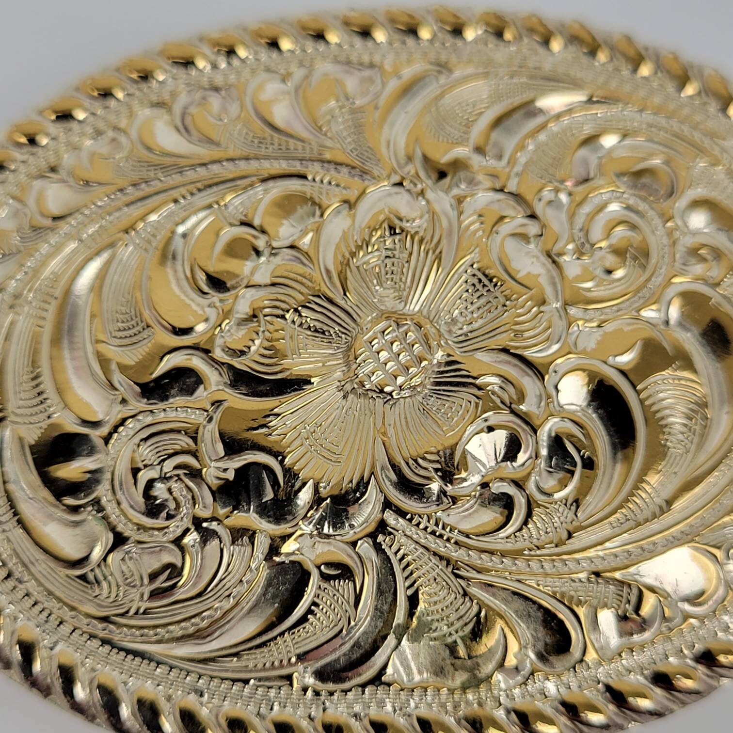 Vintage El Arturo Bronze Crumrine Belt 