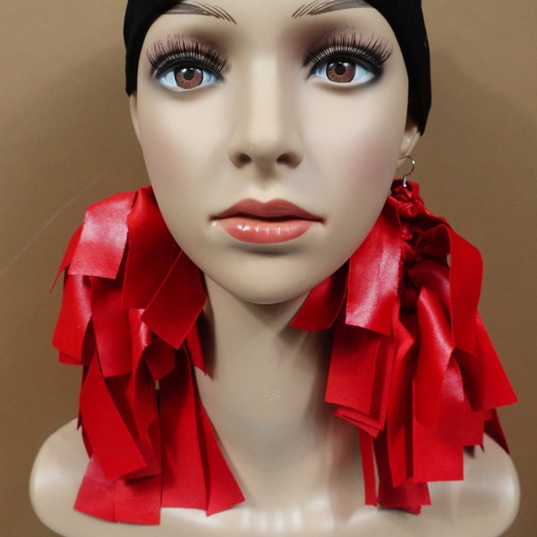 Leather Fringe Earrings Etsy