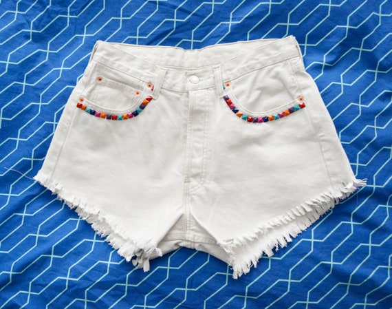 Short blanco levis new arrivals