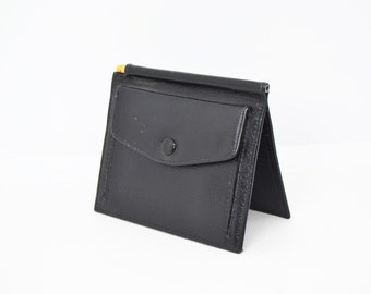 black purse, black wallet, black wallet, unisex, slim wallet, unisex wallet