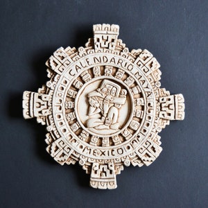 mayan calendar wall decor,wall hanging plaque,eclectic decor,mesoamerican ,Calendar Medallion,mayan wall decor, mesoamerican decoration