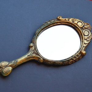 vintage victorian style mirror decoration, mirror with wooden frame, decoration mirror, vintage mirror, retro decoration,
