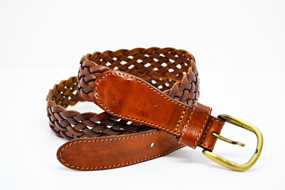  HYMD Cinturones de cuero para hombre correa masculina doble  hebilla jeans de lujo (longitud del cinturón: 49.2 in, color: rojo marrón)  : Ropa, Zapatos y Joyería