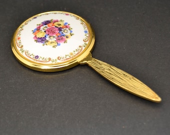mini vintage hand mirror