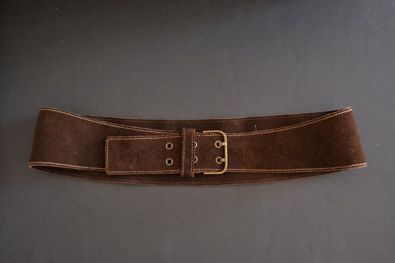 Ceinture vintage lee cooper ceinture italienne ceinture ante ceinture bolcios cadeau femme ceinture maron ceinture vintage Etsy France