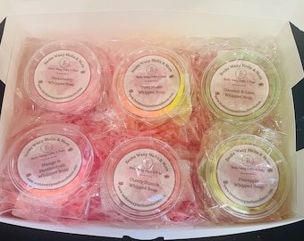 Gift box of 6 Whipped soaps (25g)