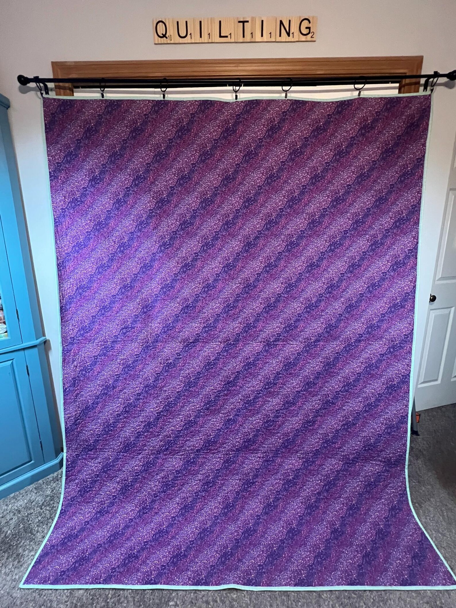 Handmade Quilt - Scrappy Plus Quilt - Etsy