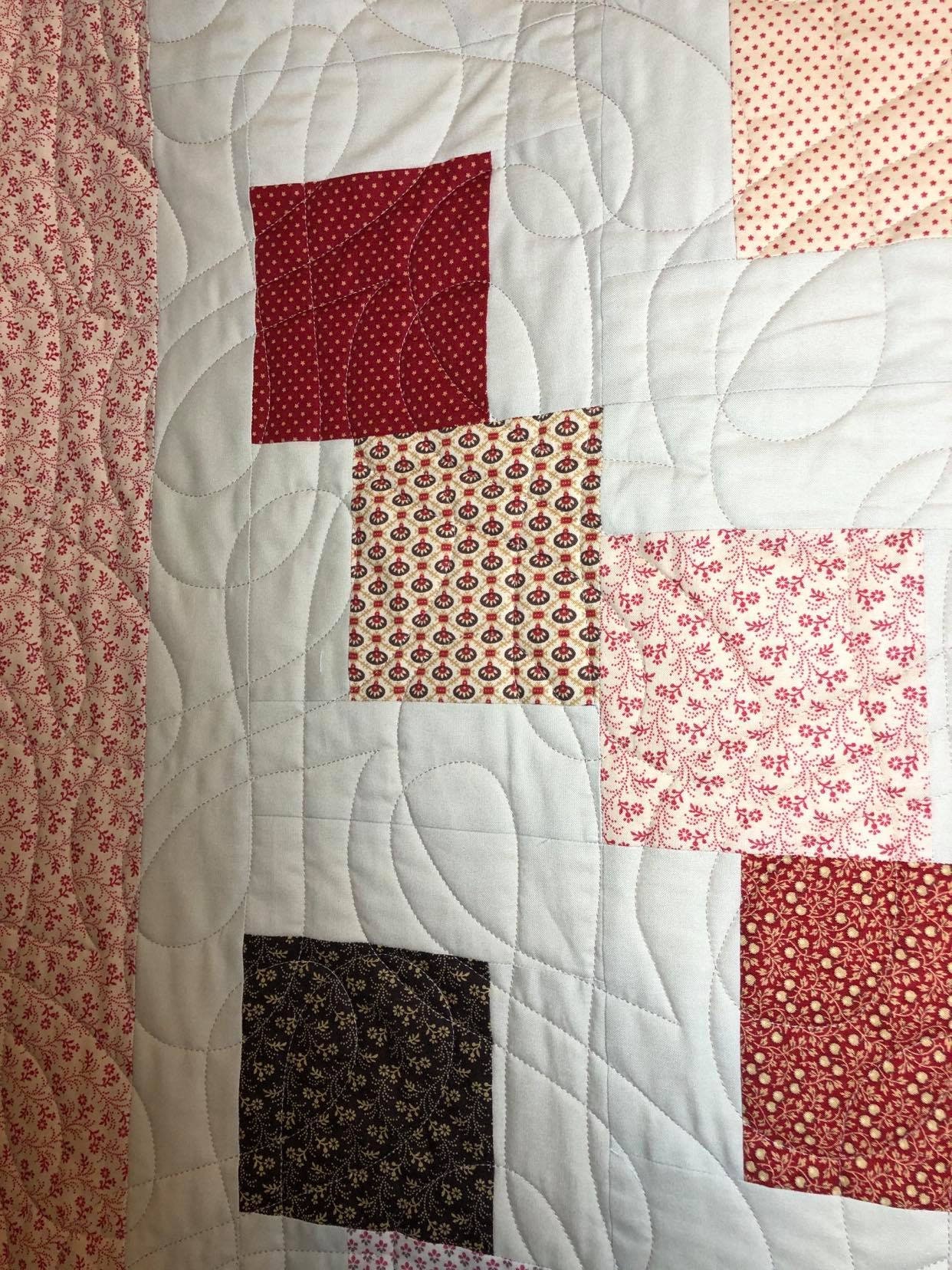 Falling Charms Quilt Handmade Etsy UK