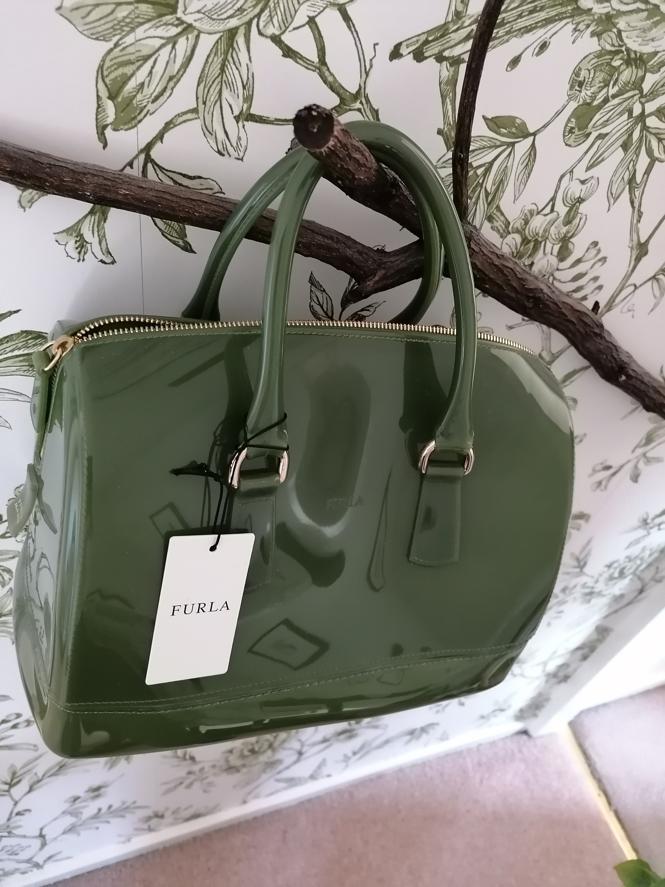 Furla Italian Designer Handbag Etsy
