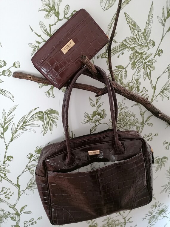 Osprey sales crocodile handbag