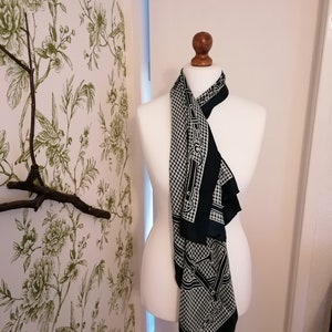 Ralph Lauren silk scarf.