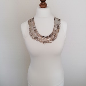 S Max Mara designer vintage beaded top