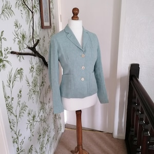 Vintage Italian designer linen jacket