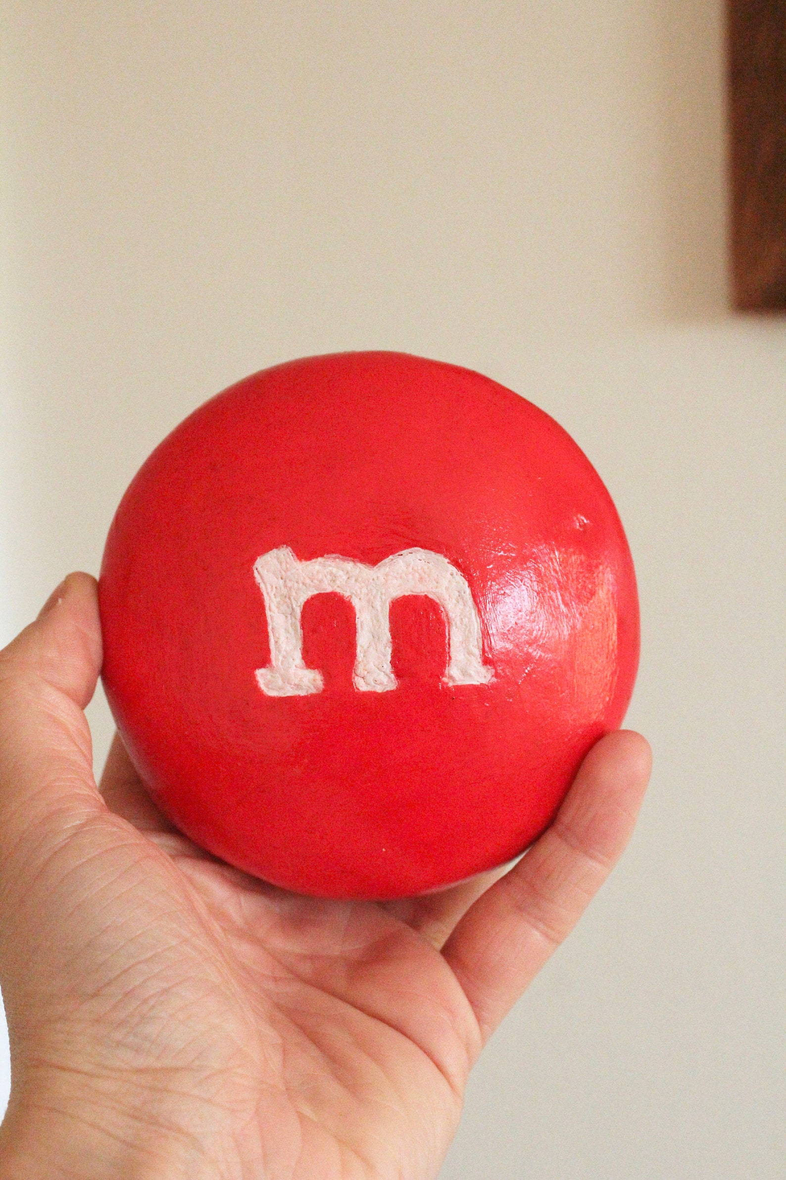 NEW Handmade Giant Red M&amp;M Sweet Candy Prop | Etsy
