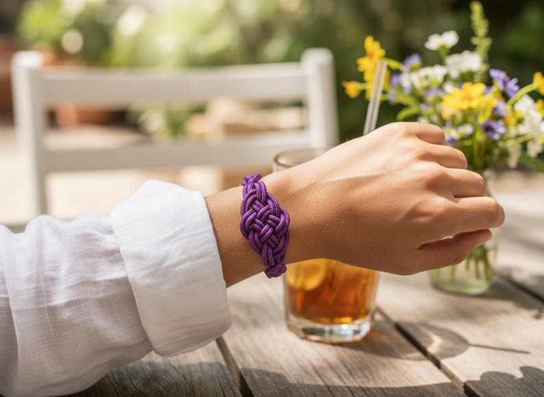 Tutorial para hacer pulsera de nudos