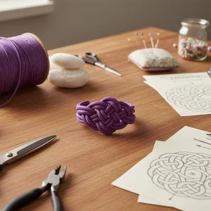 Tutorial para hacer pulsera de nudos