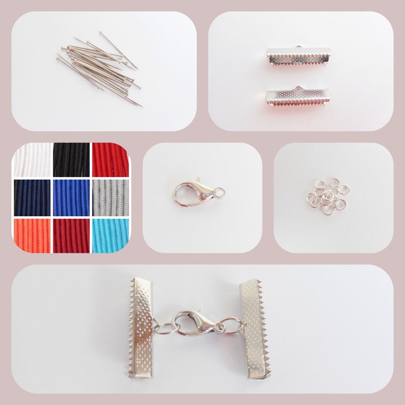 Kit to make a knotted collar materials to make a collar how Etsy